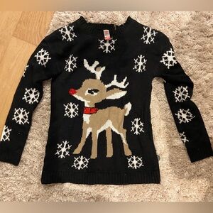 Rudolph the Red Nosed Reindeer Ugly Light Up Christmas Sweater